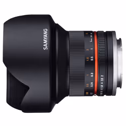 Samyang 12mm F2.0 NCS CS SLR Objectif large Noir