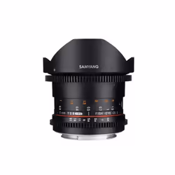 Objectif pour Reflex SAMYANG 8mm T3.8 Fisheye CS II VDSLR II Canon
