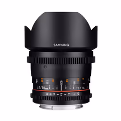 Samyang 10mm T3.1 VDSLR ED AS NCS CS II SLR Objectif ultra large Noir - Vue supplémentaire 4