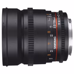 Samyang 16mm T2.2 VDSLR ED AS UMC CS II SLR Noir - Vue supplémentaire 5