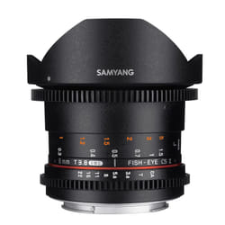 Samyang 8mm T/3.8 Fish Eye HD Cine, MFT SLR Objectif large "fish eye" Noir