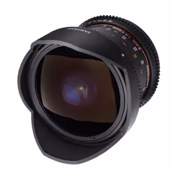 Samyang 8mm T/3.8 Fish Eye HD Cine, MFT SLR Objectif large "fish eye" Noir
