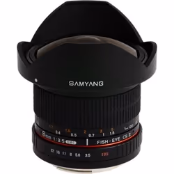 Samyang 8mm f/3.5 Asph IF MC Fisheye CSII DH SLR Objectif large "fish eye" Noir - Vue supplémentaire 4