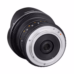 Samyang 8mm T3.8 VDSLR UMC Fish-eye CS II SLR Objectif large "fish eye" Noir