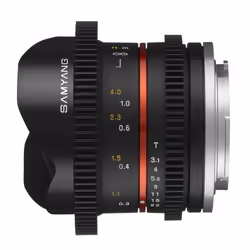 Samyang 8mm T3.1 UMC Fish-eye CS II SLR Objectif large "fish eye"