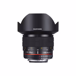 Samyang 14mm F2.8 ED AS IF UMC, Canon EF Objectif ultra large Noir
