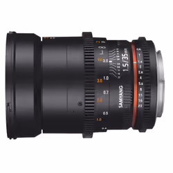 Samyang 35mm T1.5 VDSLR AS UMC II, Objectif large, 12/10
