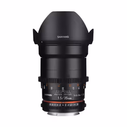 Samyang 35mm T1.5 VDSLR AS UMC II SLR Objectif large Noir - Vue supplémentaire 4