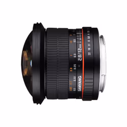 Samyang 12mm F2.8 ED AS NCS Fish-eye MILC Objectif large "fish eye" Noir
