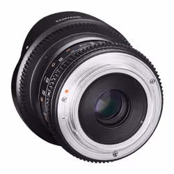 Samyang 12mm T3.1 VDSLR Canon EF SLR Objectif large "fish eye" Noir