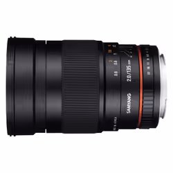 Samyang 135mm F2.0 ED UMC, Canon EF MILC/SLR Téléobjectif Noir