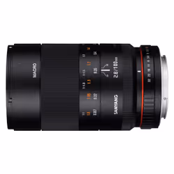 Samyang 100mm F2.8 ED UMC MACRO MILC Objectif à focalisation fixe Noir