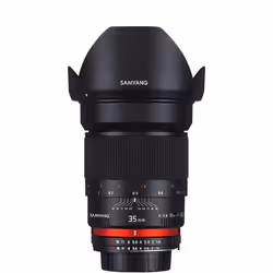 Samyang 35 mm f/1.4 AS UMC, Objectif large, 12/10