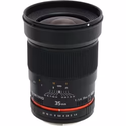 Samyang 35 mm f/1.4 AS UMC SLR Objectif large Noir