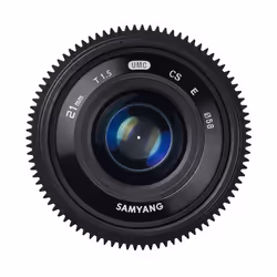 Samyang 21mm T1.5 ED AS UMC CS MILC Objectif large Noir - Vue supplémentaire 6