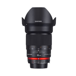 Samyang 35mm F1.4 AS UMC, Samsung NX SLR Objectif large Noir