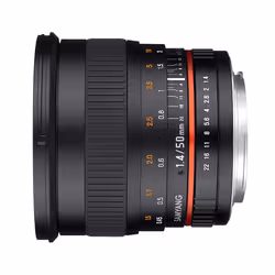 Samyang 50mm F1.4 Canon, Objectif standard, 9/6, Canon EF