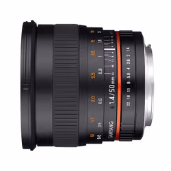 Samyang 50mm F1.4 AS UMC, Objectif standard, 9/6, Fujifilm X