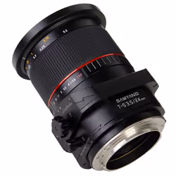 Samyang T-S 24mm 1:3.5 ED AS UMC, Objectif à bascule et décentrement, 16/11, Auto focus