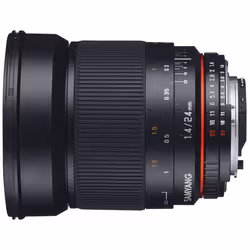 Samyang 24mm F1.4 ED AS IF UMC, Nikon AE SLR Objectif large Noir