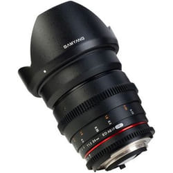 Samyang 24mm T1.5 ED AS IF UMC VDSLR, Nikon SLR Objectif large Noir