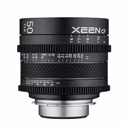 Samyang XEEN CF 50mm T1.5, PL MILC Objectif de cinéma Noir