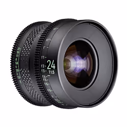 Samyang CFX24-C lentille et filtre d'appareil photo MILC Objectif de cinéma Noir