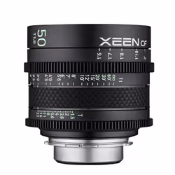 Samyang CFX50-C lentille et filtre d'appareil photo MILC Objectif de cinéma Noir - Vue supplémentaire 2