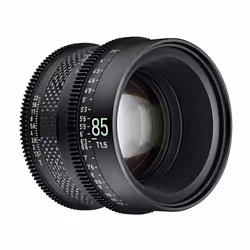 Samyang CFX85-C lentille et filtre d'appareil photo MILC Objectif de cinéma Noir