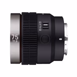 Samyang SYCAF75-NEX MILC Objectif de cinéma Noir
