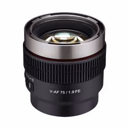 Samyang SYCAF75-NEX MILC Objectif de cinéma Noir - Vue supplémentaire 4