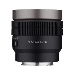 Samyang SYCAF24-NEX MILC Objectif de cinéma Noir, Gris
