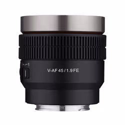 Samyang SYCAF45-NEX, Objectif de cinéma, Sony E, Auto focus