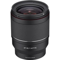Objectif à Focale Fixe - Samyang - AF 35mm F1.4 P FE - Ouverture F1.4 - Monture Sony FE - Léger et Compact