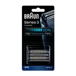 Tête de coupe pour rasoir électrique argenté 32S séries 3 ProSkin Braun