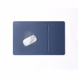 POUT Tapis de souris avec charge rapide sans fil HANDS 3 PRO Bleu foncé