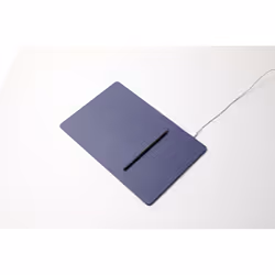 POUT Tapis de souris avec charge rapide sans fil HANDS 3 PRO Bleu foncé