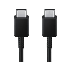 Câble de Données Samsung EP-DA705BBE USB-C 25W 3A 1m Noir