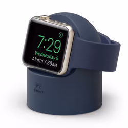 elago EST-WT2-JIN, Socle de chargement, Smartwatch, Indigo, Apple, Apple Watch, Silicone
