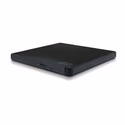 Hitachi-LG Graveur de DVD portable mince, Noir, Plateau, PC de bureau/PC portable, DVD±RW, USB 2.0, 60000 h