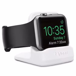 Spigen S350, Support de montre, Smartwatch, Blanc, Apple, Watch Series 5 (44 / 40mm) Series 4 / Series 3 / Series 2 / Series ...