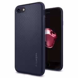 Spigen iPhone 7 Case Liquid Air Armor 4.7" Housse Bleu