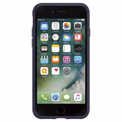 Spigen iPhone 7 Case Liquid Air Armor 4.7" Housse Bleu