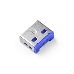 Smartkeeper UL03P2DB bloqueur de port USB Type-A Bleu Plastique 100 pièce(s)