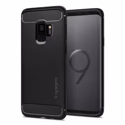 Spigen 592CS22834, Housse, Samsung, Samsung Galaxy S9, Noir