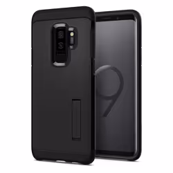 Spigen 593CS22933, Housse, Samsung, Samsung Galaxy S9 Plus, Noir