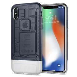 Spigen Classic C1 coque de protection pour téléphones portables 14,7 cm (5.8") Housse Graphite