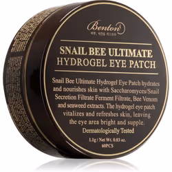 Un masque de luxe pour le contour des yeux à la poussière d’or et au filtrat de bave d’escargot