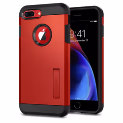 Spigen Tough Armor 2, Housse, Apple, iPhone 8 Plus, 14 cm (5.5"), Rouge