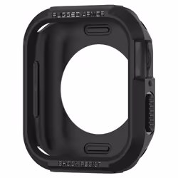 Spigen 061CS24480, Emplacement, Smartwatch, Noir, Apple, Watch Series 4 (40mm), Polyuréthane thermoplastique (TPU)